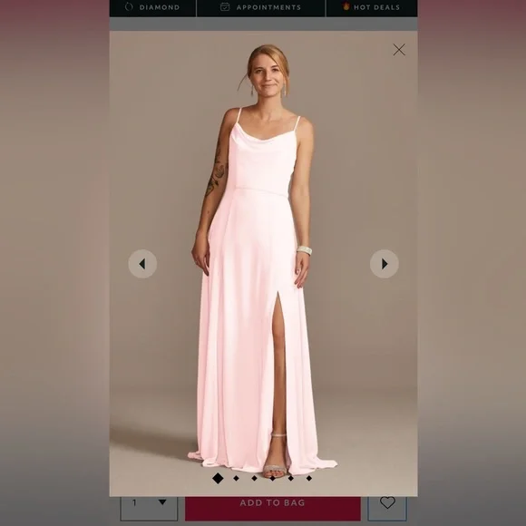 princess polly baby blue dress On our way to find the best bridesmaid color pairings 🏃‍♀️ Keep swiping  for trending bridesmaid color palettes 🎨 & save this for your next  appointment! main image 0